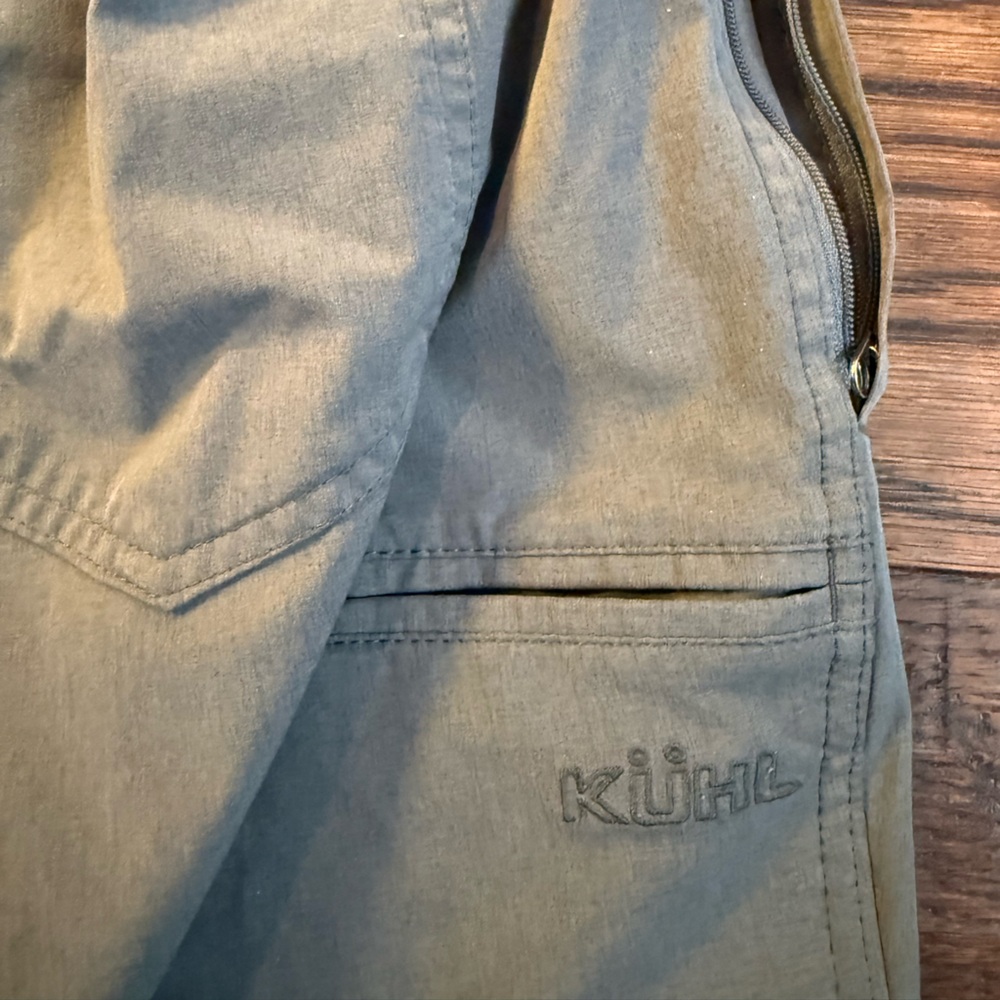 Casual Kuhl gray men’s XL  Drawstring Shorts for outdoor activity. - Picture 6 of 9